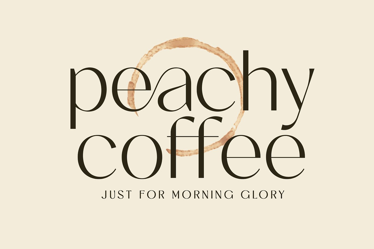 Peachy - Ligature Modern Serif, a Serif Font by Luna Shop (Photo 6 of 11)