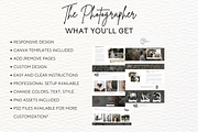 Google Site Theme | The Photographer, a Templates & Theme by She Designs Things (Thumbnail 6 of 7)