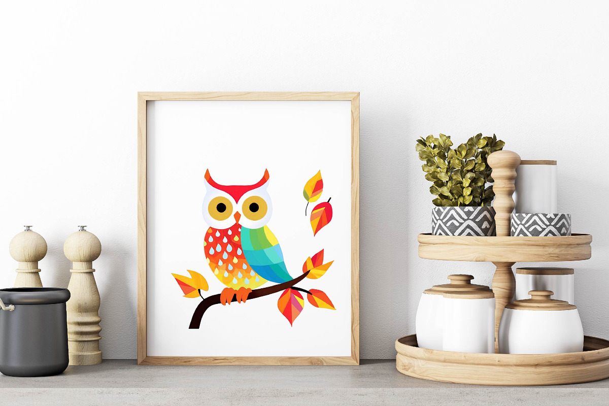 Autumn Back to School Clipart, an Illustration by Wow Magic (Photo 5 of 5)