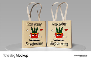 Tote Bag Mockup, a Product Mockup by graphicook