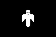 Modern Ghost Vector Illustration, a Seasonal Illustration by Vectorium Studio (Thumbnail 2 of 4)