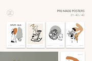 COZY AUTUMN modern posters set, a Seasonal Illustration by Yuliia Lashevska (Thumbnail 10 of 11)