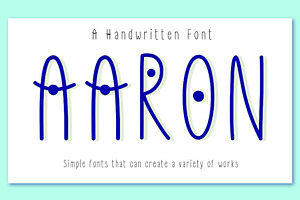 AARON FONT