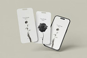 iPhone 14 Pro Screen Mockup, an iPhone Mockup by zpackcreative (Thumbnail 3 of 5)