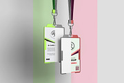 Id Card Mockup, an Advertising Mockup by Artlogs x Modaldesain (Thumbnail 2 of 4)
