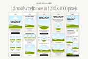 Email Wireframes Canva Templates, an Email Template by Creatif Foundry (Thumbnail 3 of 8)