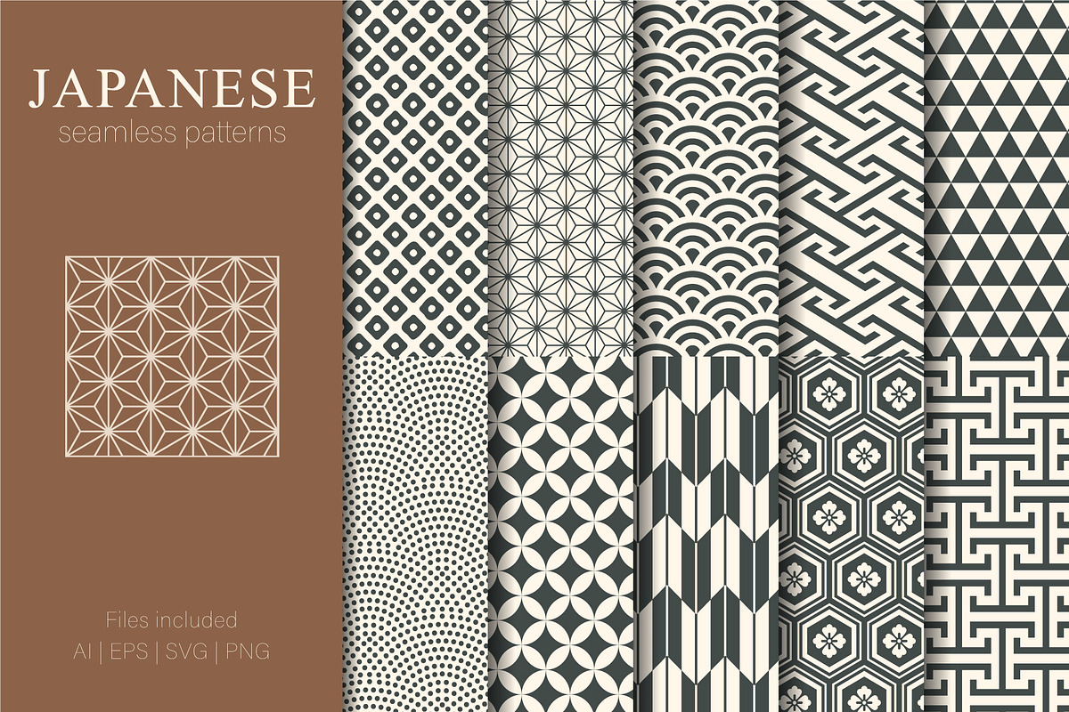 Japanese Seamless Patterns