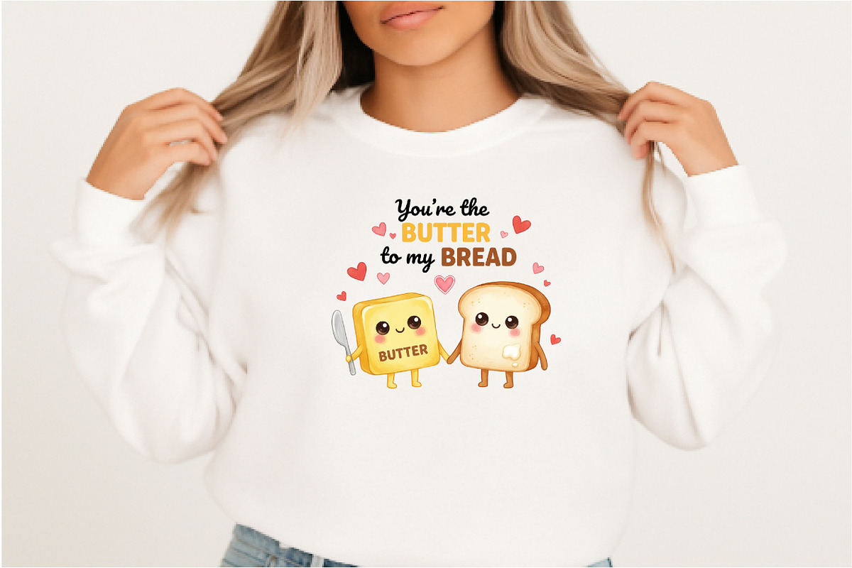 Food Pun Funny Valentine PNG, an Illustration by DreamArtGraphic (Photo 3 of 6)