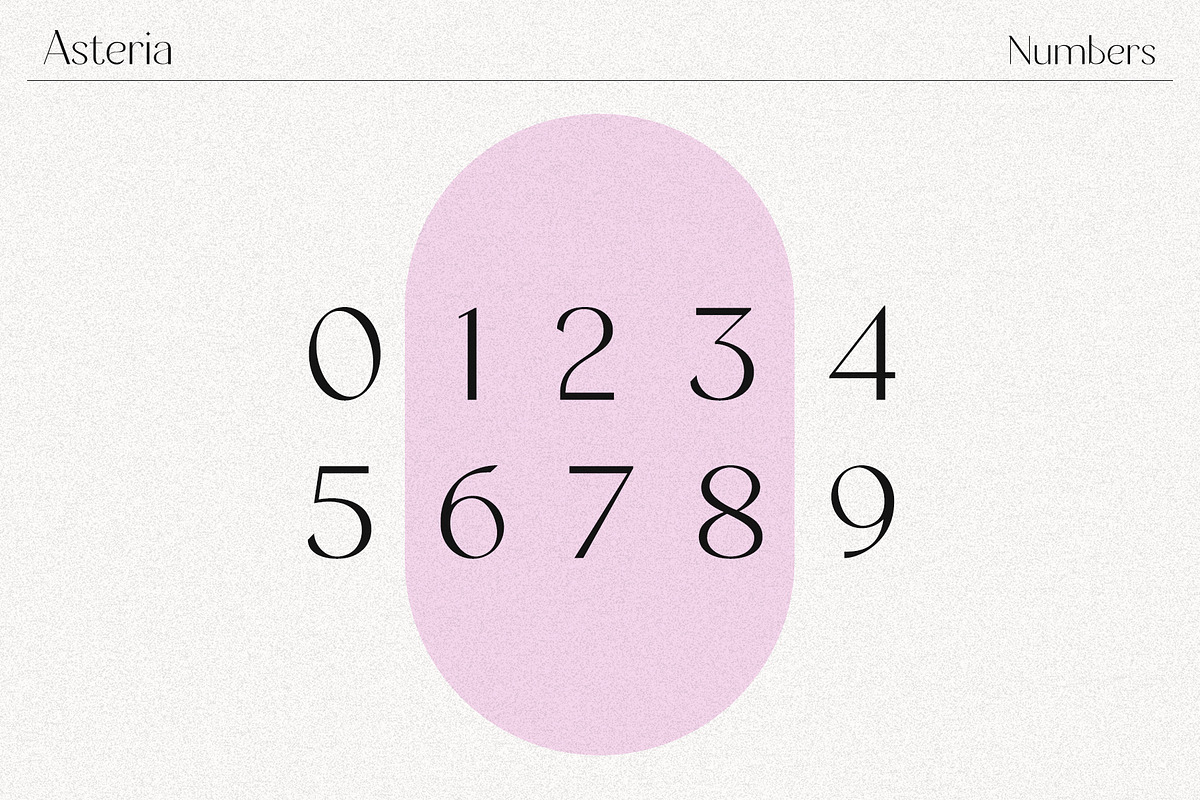 Asteria // A Modern Sans Serif Font, a Sans Serif Font by Megs Lang (Photo 9 of 14)