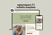 Squarespace 7.1 Website Template, a Squarespace Template by molly ho studio (Thumbnail 1 of 10)