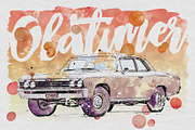 Watercolor Sketch Art, an Action Add-On by Mint Actions (Thumbnail 7 of 12)