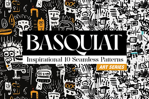 10 Art Series Patterns: Basquiat