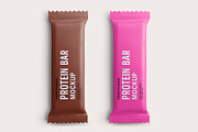 Protein Bar Mockup, a Packaging Mockup by GraphicWave (Thumbnail 3 of 9)