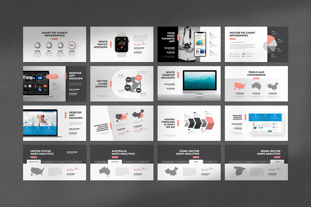 Elegant PowerPoint Template, a Presentation Template by Creathrive Design (Photo 8 of 10)