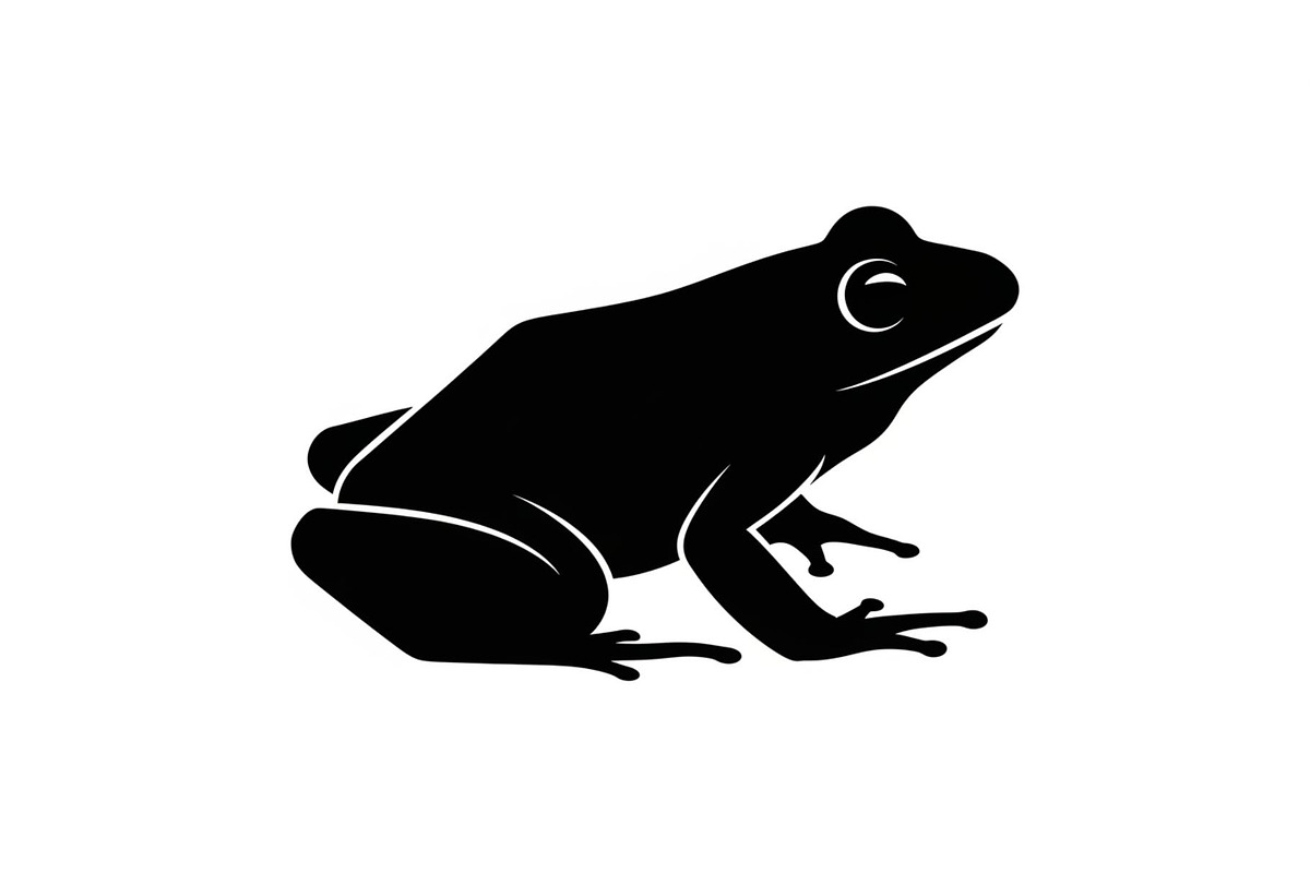 Frog Silhouette Vector Bundle, an Illustration by jahid234 (Photo 14 of 46)