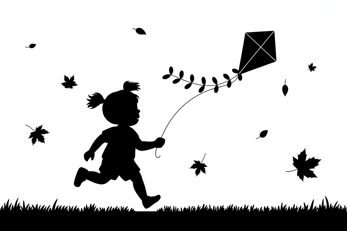 Kids Flying Kite Laser Cut Bundle, a Graphic by Designs_River (Photo 4 of 11)