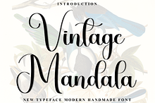 Vintage Mandala