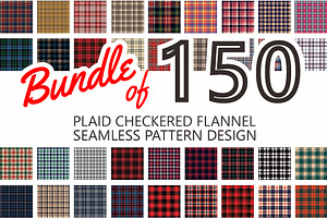 seamless plaid flannel pattern, a Pattern Graphic by Brainware Graphic