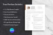 Modern Business CV Template | Canva, a Resume Template by Lux Resume (Thumbnail 8 of 9)