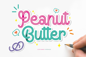 Peanut Butter, A Sweet Script Font