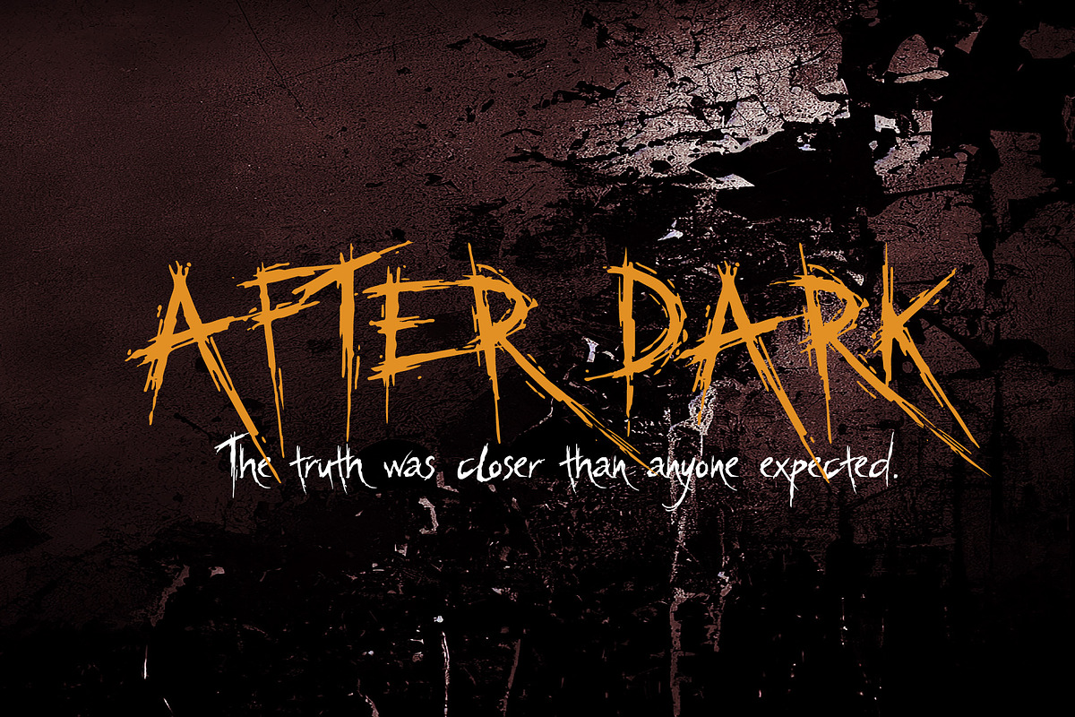 Horaz Genic - Raw Grunge Horror Font, a Handwritten Font by HypeWorksCo (Photo 12 of 15)