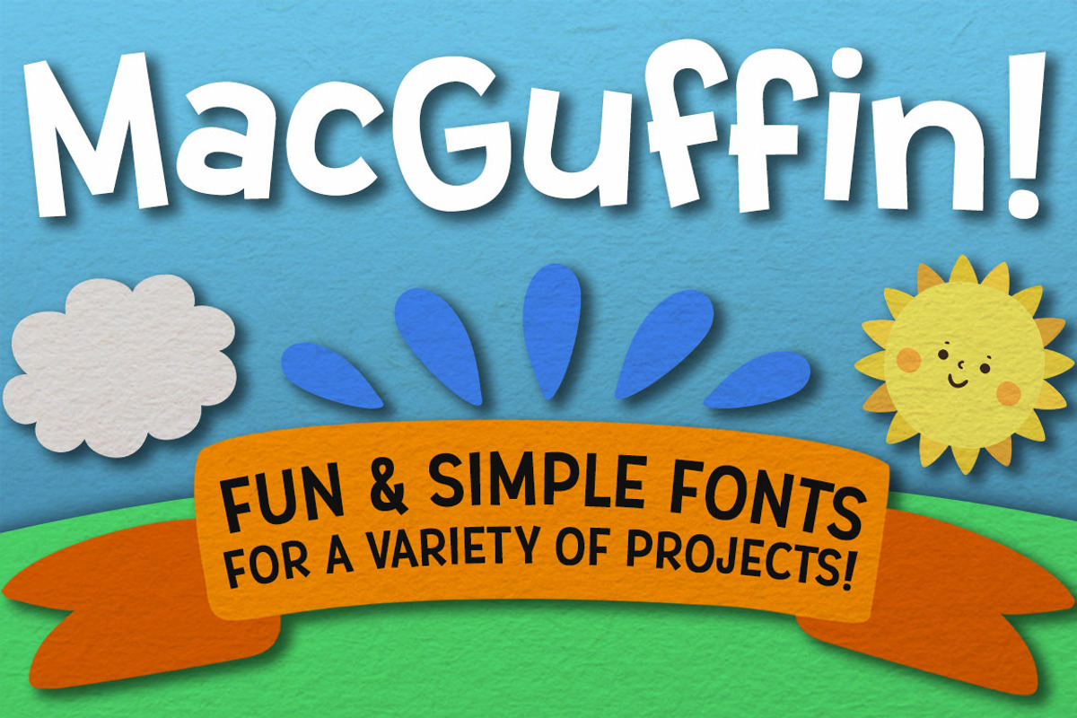 MacGuffin fun font set