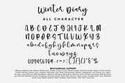 WinterDiary- Beauty Handwritten Font, a Script Font by AQR Studio (Thumbnail 3 of 9)