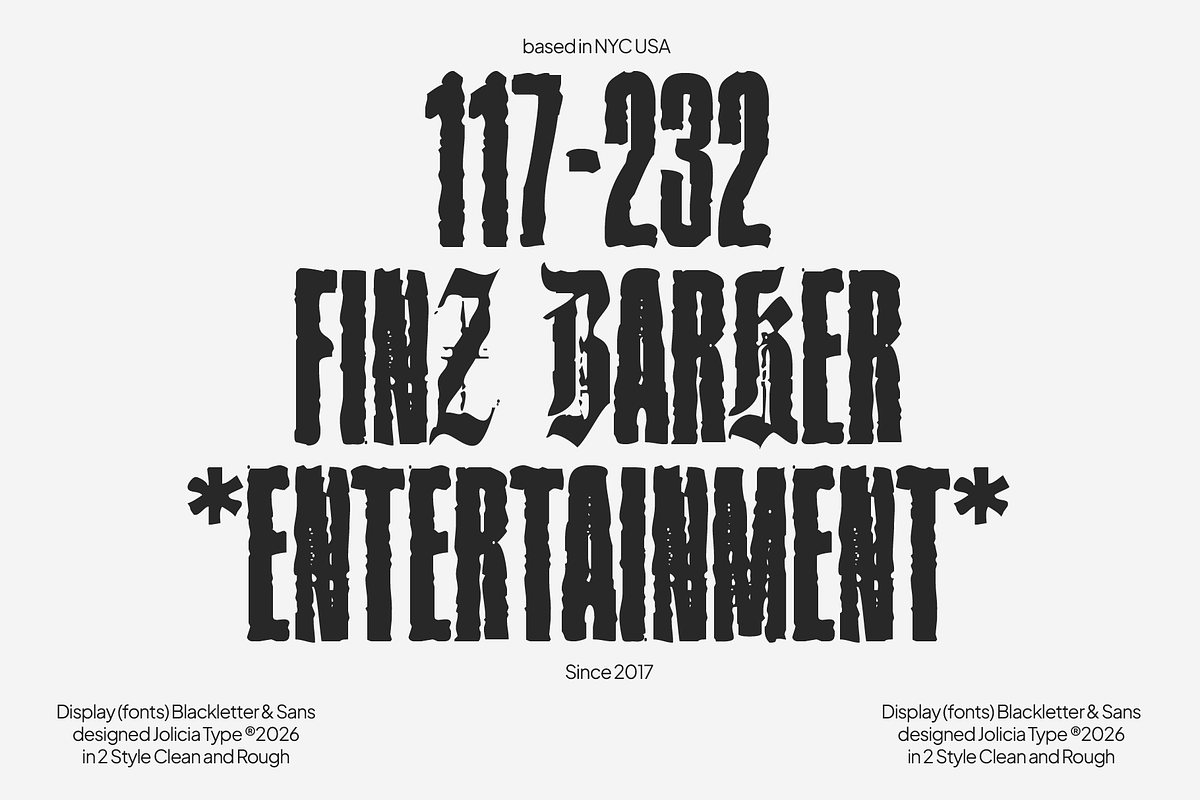 Duckvard | Blackletter Sans Display, a Blackletter Font by Jolicia Type (Photo 8 of 13)
