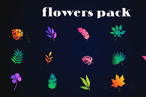 Flowers Pack for DaVinci Resolve, a Templates & Theme by 2dfx