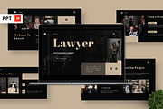 Lawyer - Law Powerpoint, a Presentation Template by Deepslide Studio (Thumbnail 1 of 6)