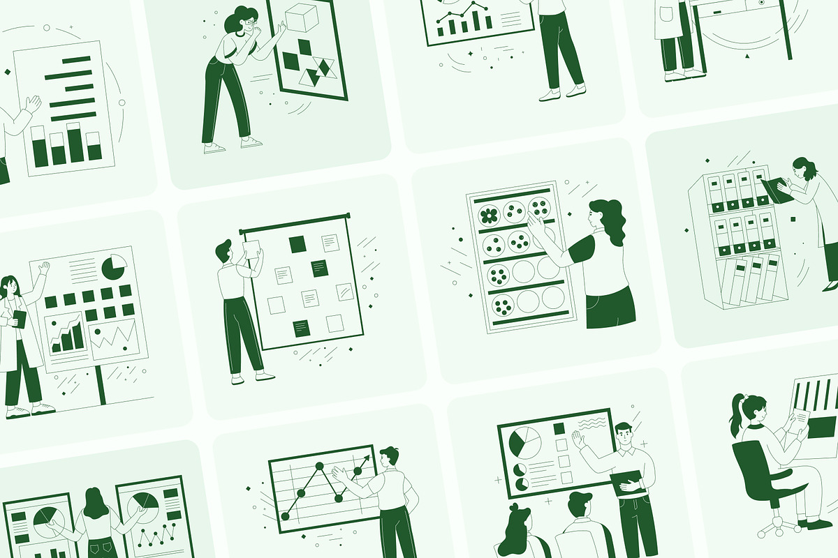 Animated Research Illustration Set, a Technology Illustration by Creative Stall (Photo 3 of 5)