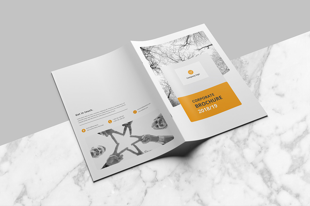 Corporate Brochure Bundle, a Brochure Template by Tanber Hossen (Photo 15 of 71)