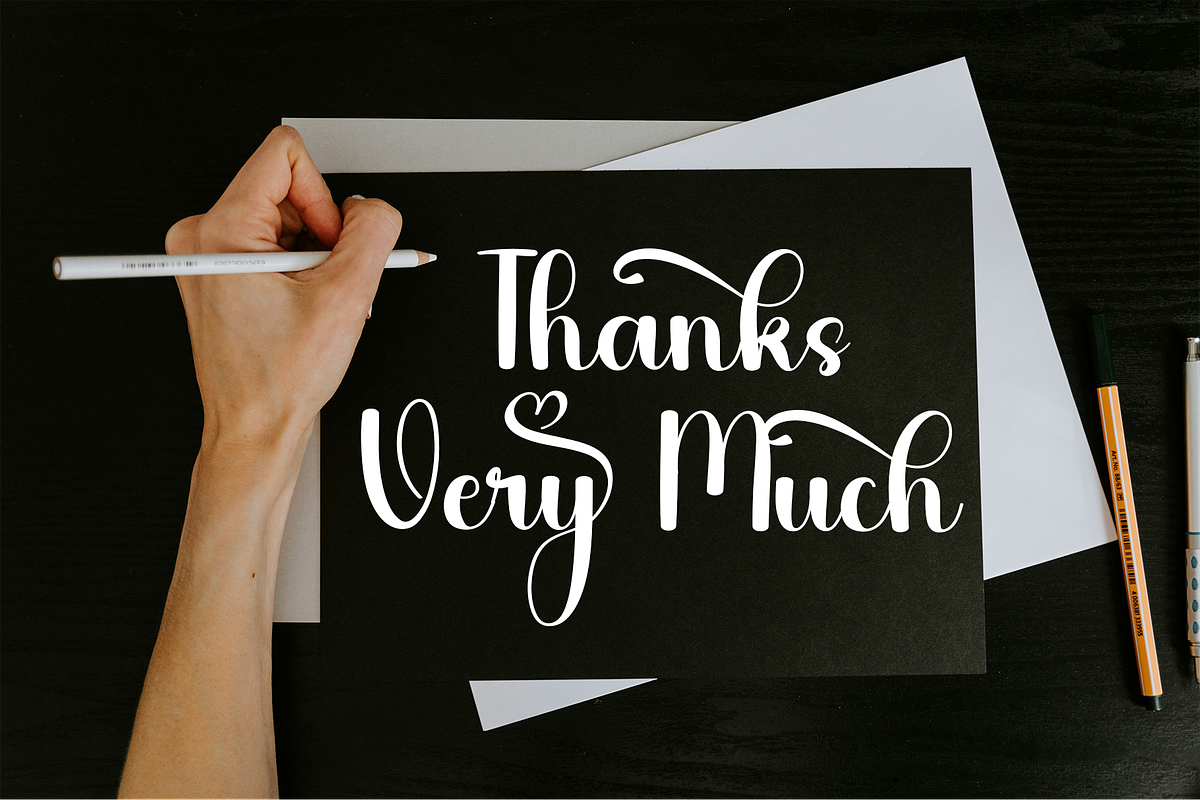 Victory Teacher, a Handwritten Font by InermediaSTUDIO (Photo 8 of 8)