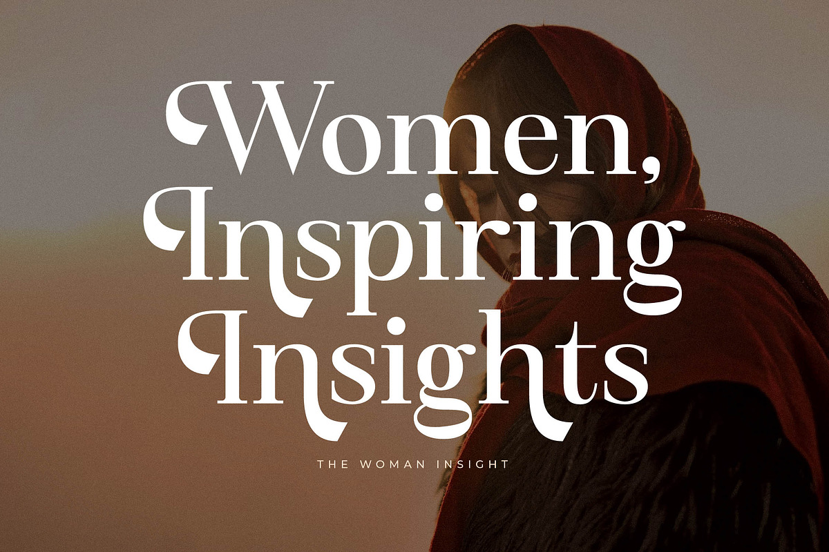 Miraden Florale Modern Serif Font, a Serif Font by Storytype Studio (Photo 4 of 15)