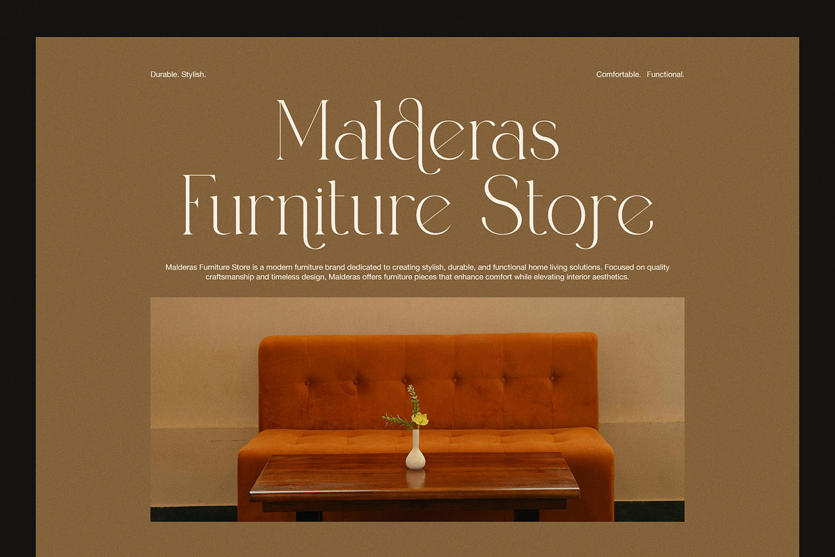 Bidan Elegant Luxury Serif Font, a Serif Font by Graphicxell (Photo 3 of 8)