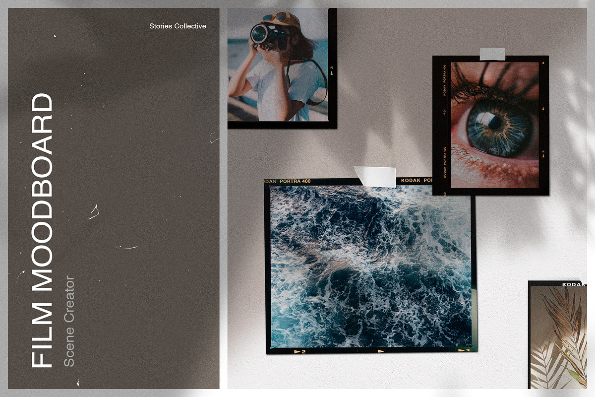 FILM MoodBoard, a Templates & Theme by Stories Collective (Photo 1 of 5)