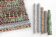 Safari Animal Print Patterns, a Pattern Graphic by Pattern + watercolor (Thumbnail 5 of 8)