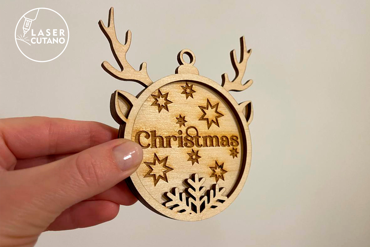 Christmas Ornaments Decoration, a Templates & Theme by LaserCutano (Photo 2 of 6)