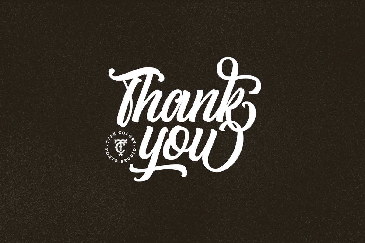 Subletter Script, a Script Font by Type Colony (Photo 10 of 10)