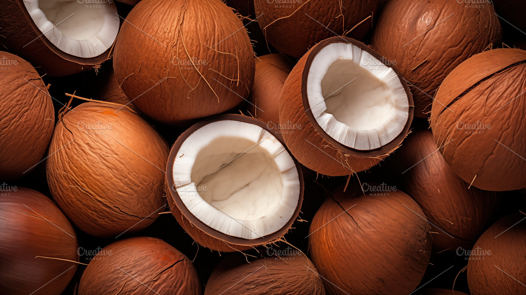 Coconut beauty texture, a Food & Drink Photo by Textures & Backgrounds