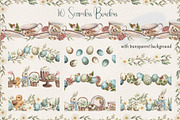 Vintage Easter Hand Drawn Watercolor, an Illustration by Nadya Saen Art (Thumbnail 8 of 11)