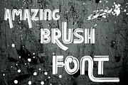 Kavensky Brush Font, a Script Font by JosephaStone (Thumbnail 5 of 9)
