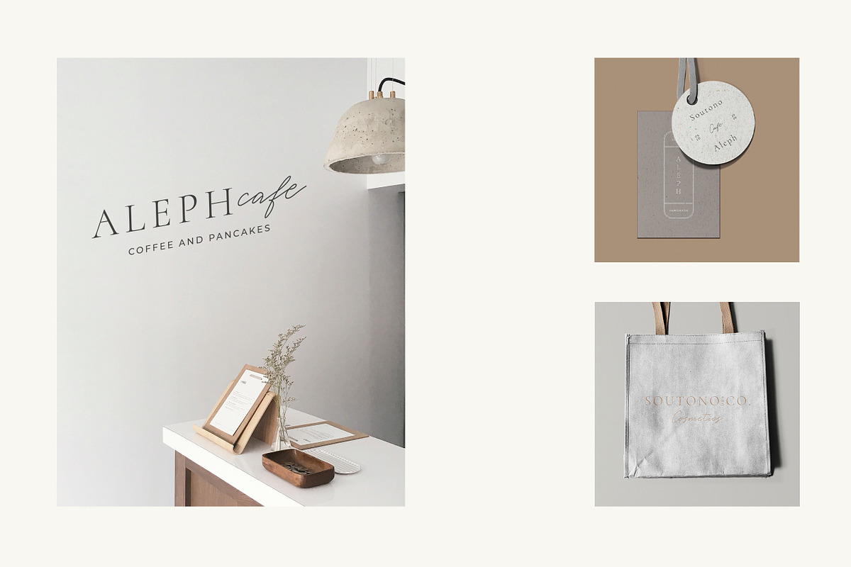 Soutono Minimal Logo Kit Ai,Eps,Psd, a Branding & Logo Template by Feel This (Photo 5 of 13)