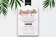 Thank You Card For Small Business, a Flyer Template by Oskar Wantopi (Thumbnail 1 of 4)