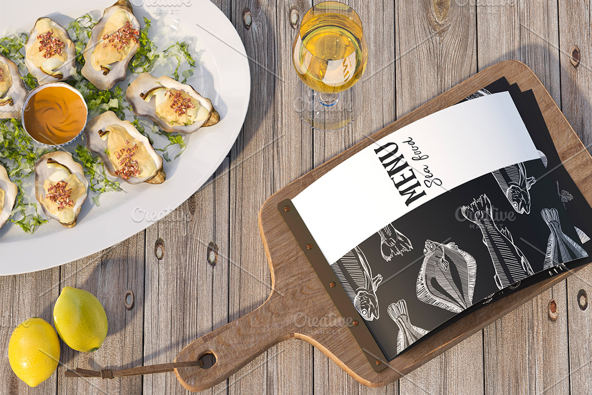 Food Menu Template, a Brochure Template by RichmanStudio (Photo 5 of 12)