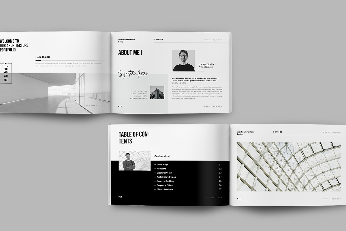 Architecture Portfolio Template Indd, a Brochure Template by StyleArt (Photo 3 of 12)