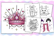 K-Pop Vibes Coloring Pages, an Object Illustration by Flurry Art (Thumbnail 2 of 3)