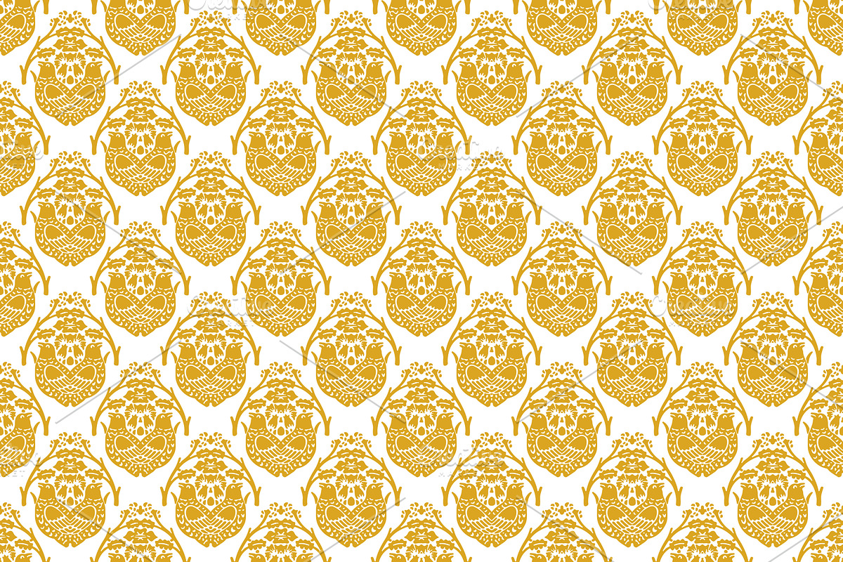 1,440 Damask Patterns in 60 Colors, a Pattern Graphic by Paper Element (Photo 8 of 22)
