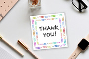 Back to School Watercolor Frames Set, an Object Graphic by SvetaArtStore (Thumbnail 7 of 7)
