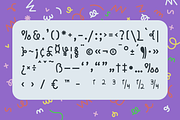 Oui Rullin a quirky display font, a Sans Serif Font by Oui Studio (Thumbnail 9 of 10)